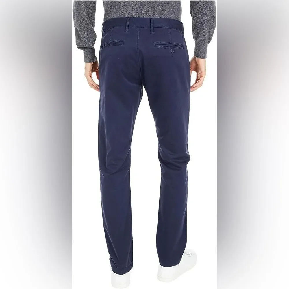 J. Crew Men's Navy Blue Broken In Chino Pants - Size 33x32
